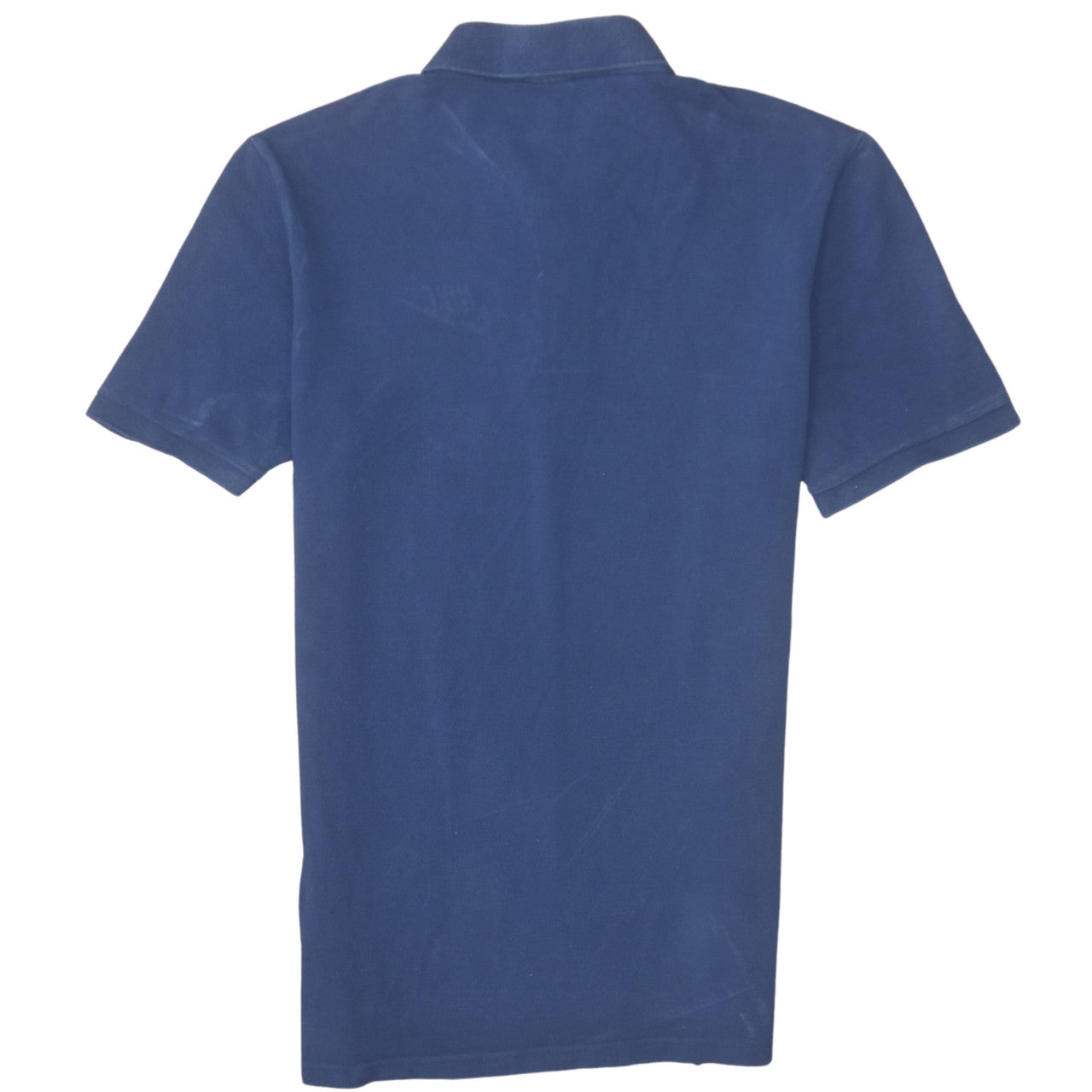 Nike Men's Blue Cotton Polo Shirt Size S Short Sleeve Sportswear