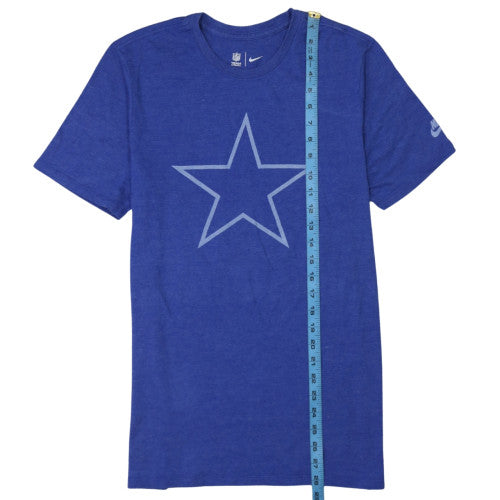 Nike NFL Team Men's Blue Athletic Fit Graphic T-Shirt Medium