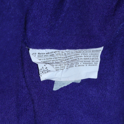 Champion Women Purple Crew Neck Logo Sweatshirt M