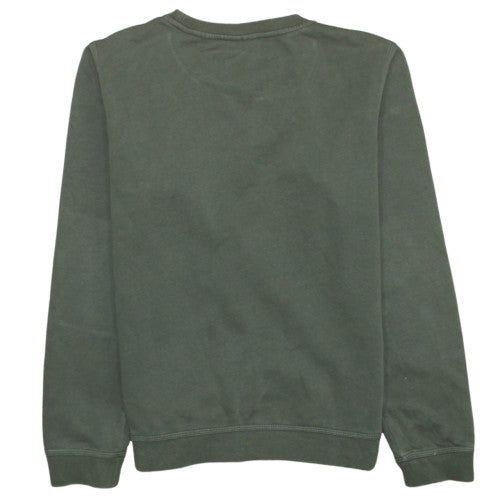 Nike Boys Green XL Sweatshirt Crew Neck Standard Fit Logo Print