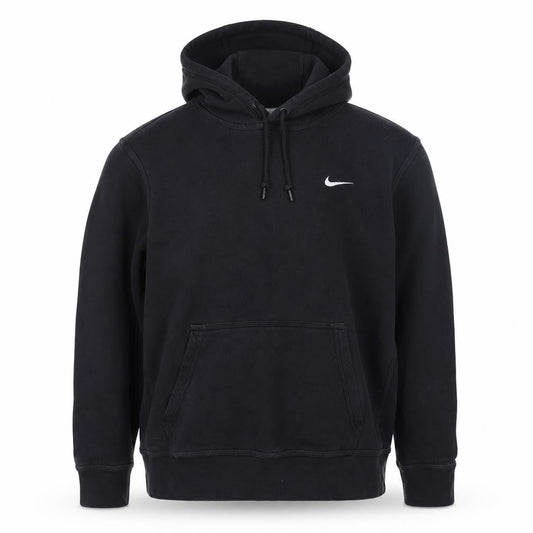Nike Men's Black Fleece Hoodie Sweatshirt Medium Pullover Activewear