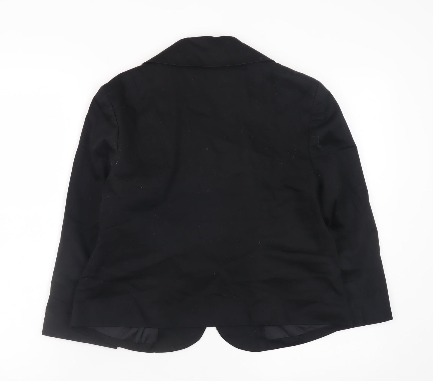 InWear Women's Black Blazer UK 10 Single-Breasted Work Jacket