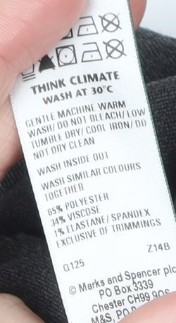 Marks and Spencer Men's Grey Regular Fit Trousers 40W 31L