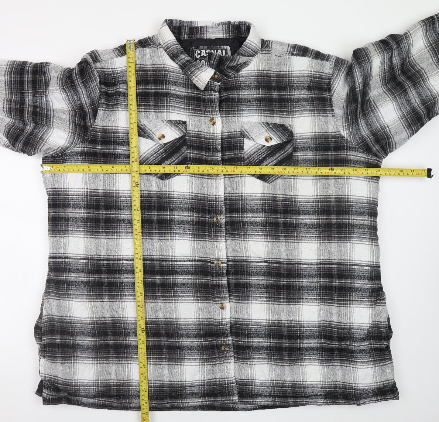 Casual Country Outfitters Men's Black 3XL Flannel Jacket