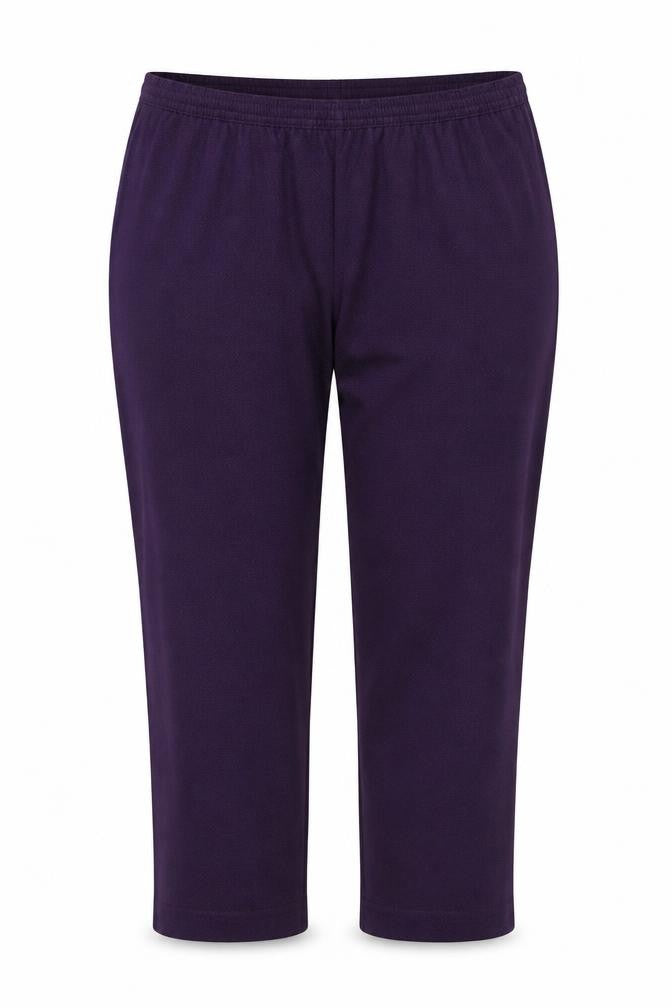 Honor Millburn Women's Purple Size 16 Straight Trousers