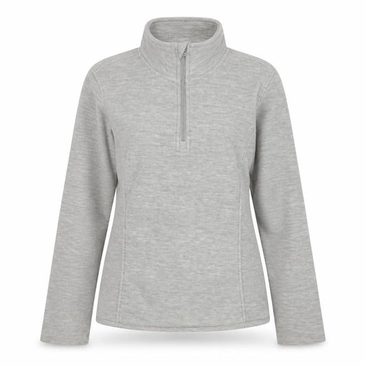 Crane Womens Grey 1/2 Zip Pullover Sweatshirt Size 8-10