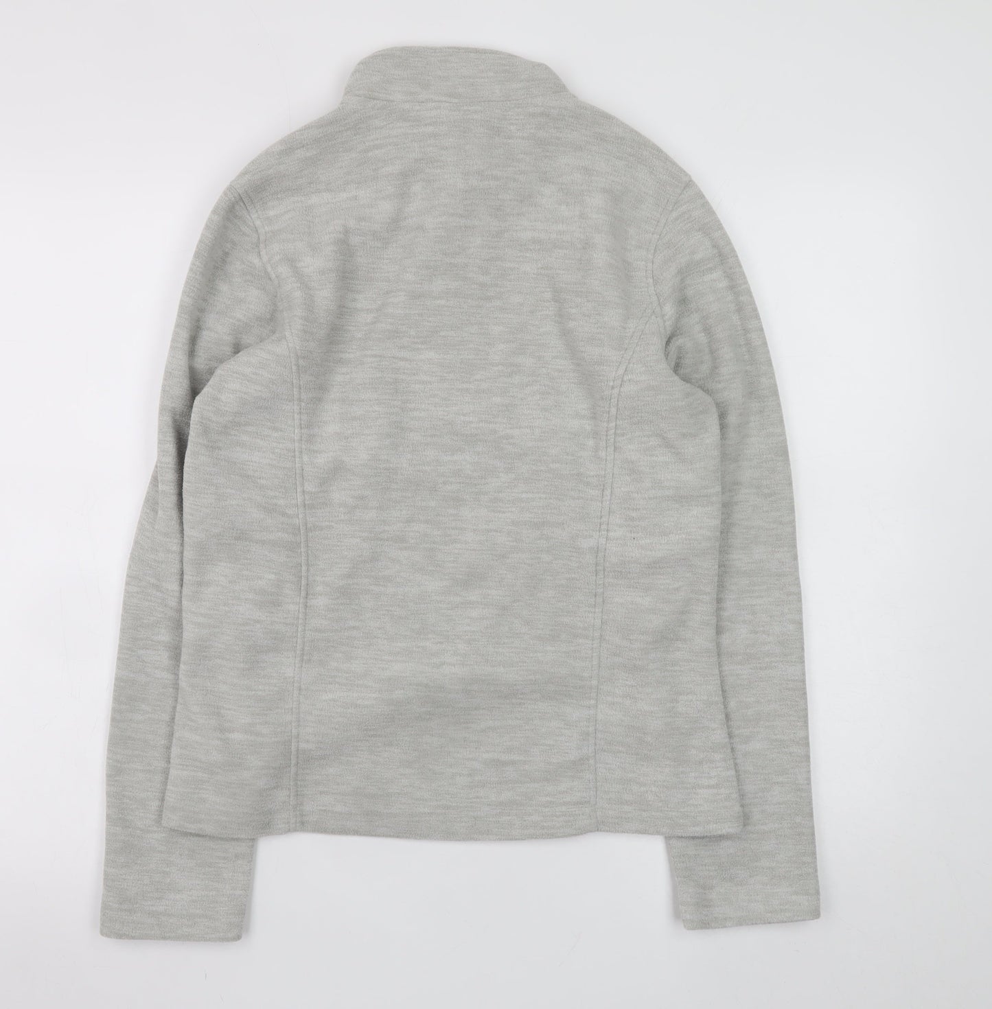 Crane Womens Grey 1/2 Zip Pullover Sweatshirt Size 8-10