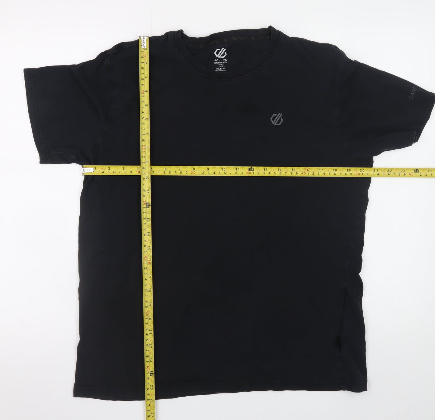 Dare 2B Men's Black XL Crew Neck Cotton Short Sleeve T-Shirt