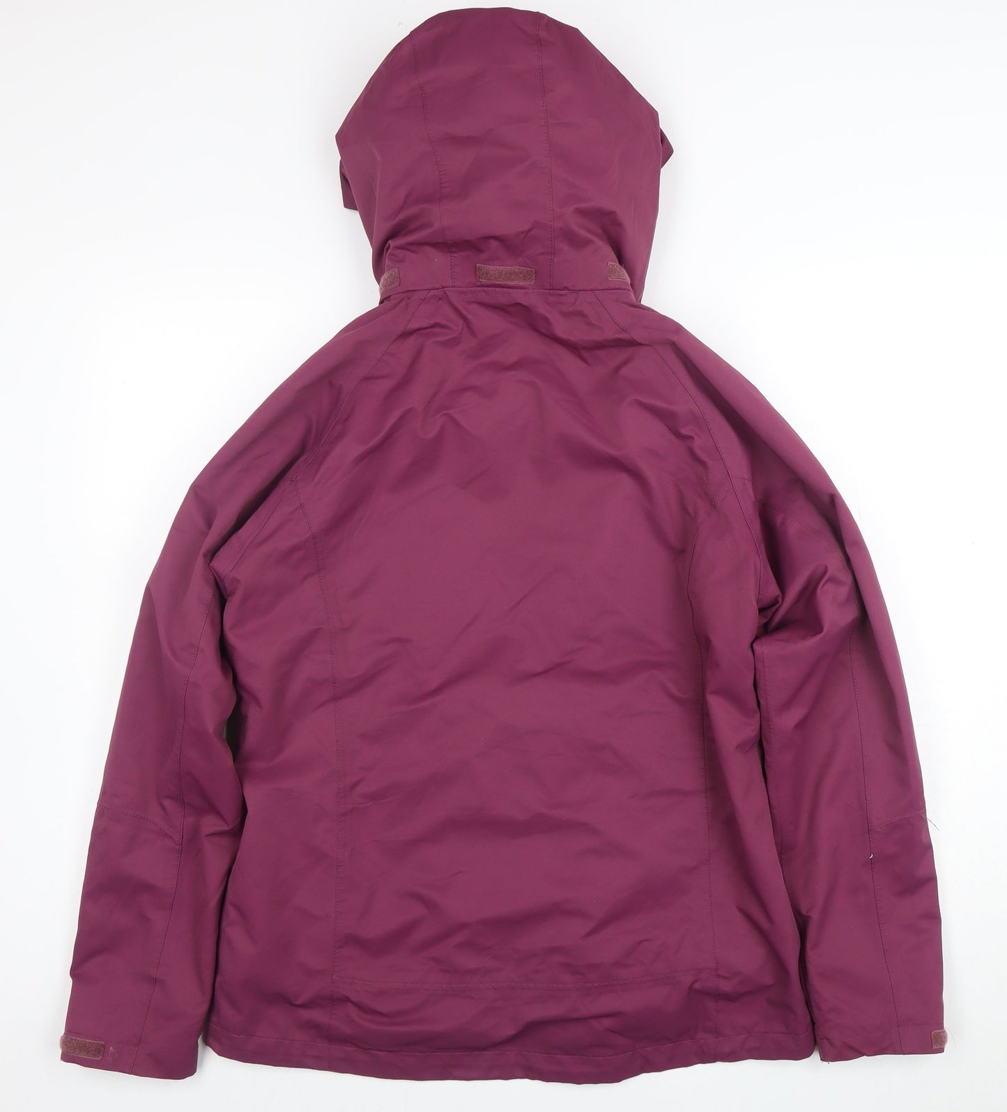 Hi Gear Women's Purple Waterproof Hooded Jacket Size 14