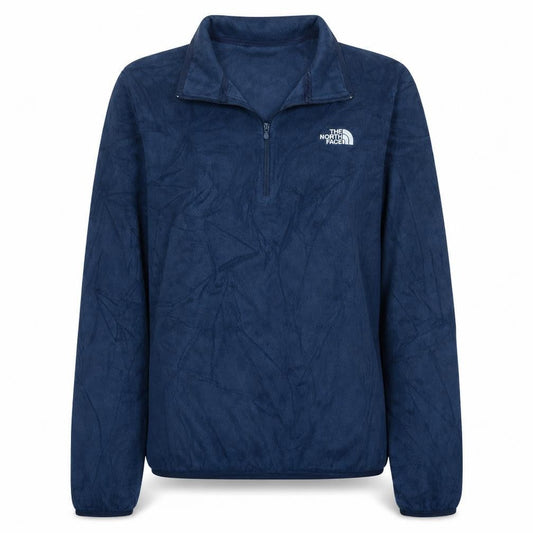 The North Face Womens Navy Fleece Pullover Sweatshirt M