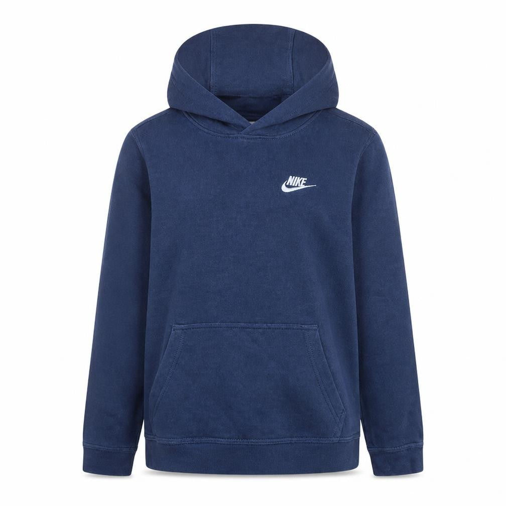 Nike Boys Blue Pullover Hoodie L 147-158cm Fleece Sweatshirt
