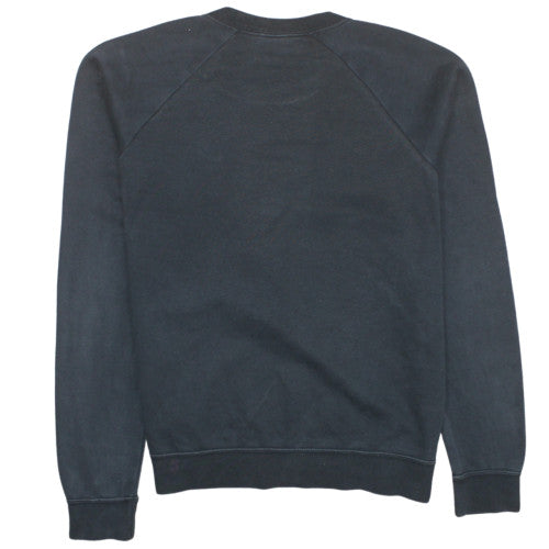 Nike Men’s Black Crew Neck Pullover Sweatshirt Size S Regular Fit