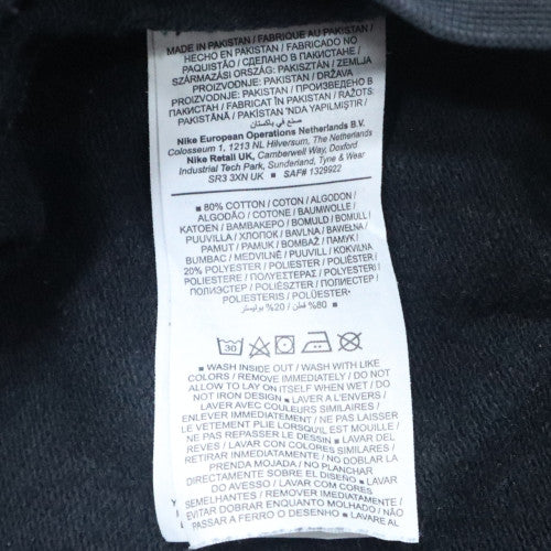 Nike Men’s Black Crew Neck Pullover Sweatshirt Size S Regular Fit