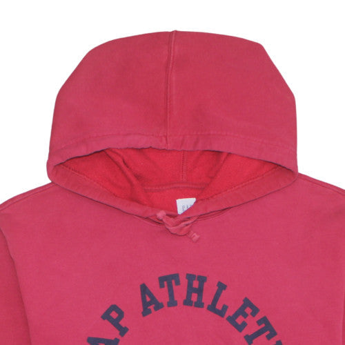 GAP Men's Red XL Pullover Hoodie Fleece Graphic Sweatshirt