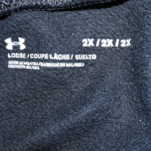 Under Armour Men's Black 2XL Jogger Fleece Sweatpants Elastic Waist