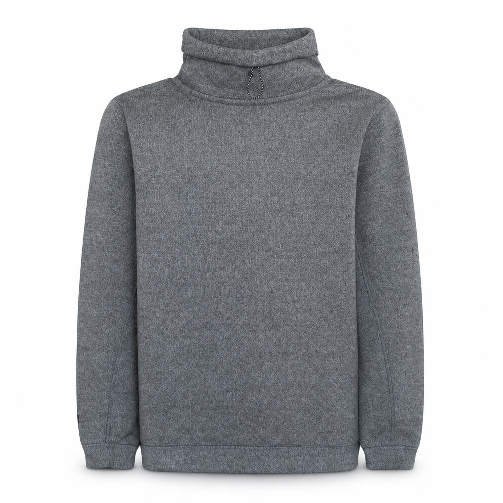 Nike Men's Grey Roll Neck Pullover Sweatshirt Size M Cotton Blend