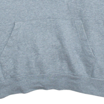 Nike Men's Grey Pullover Hoodie L Regular Fit Sports Style