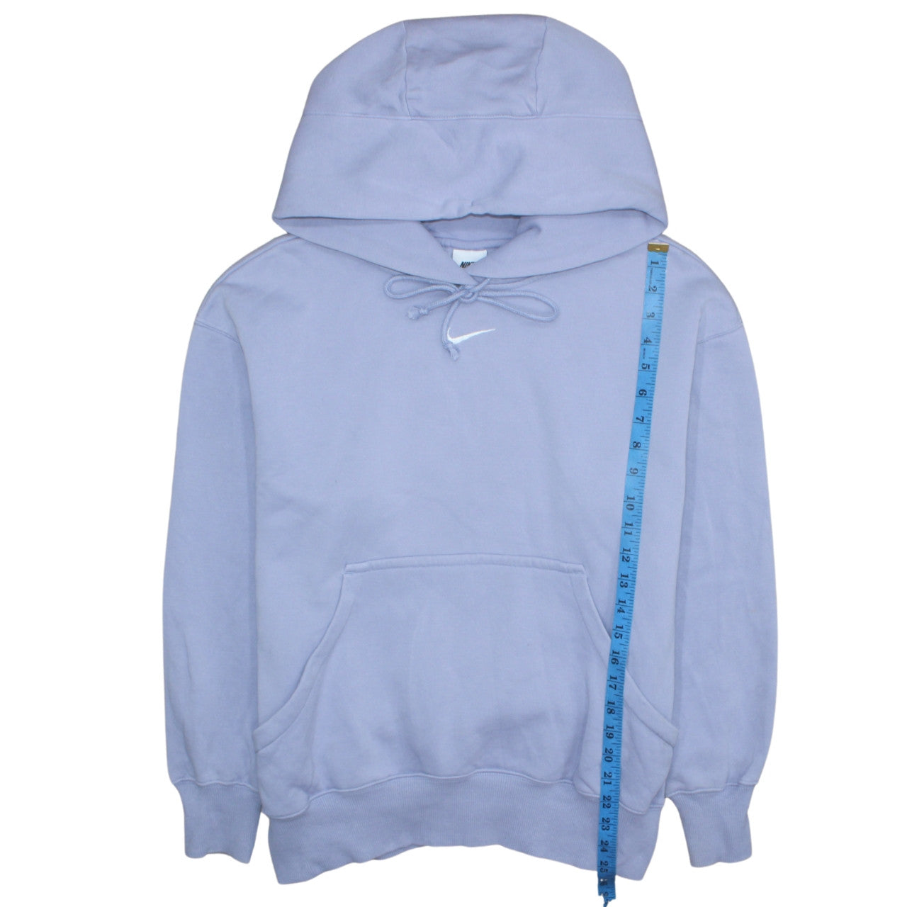 Nike Womens Lilac Pullover Hoodie XS Cotton Blend Fleece