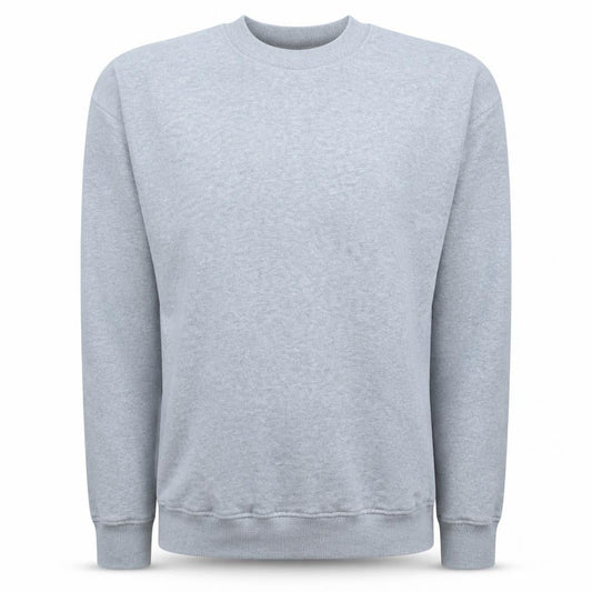 Gymshark Men's Grey Pullover Crew Neck Sweatshirt Size M Regular Fit