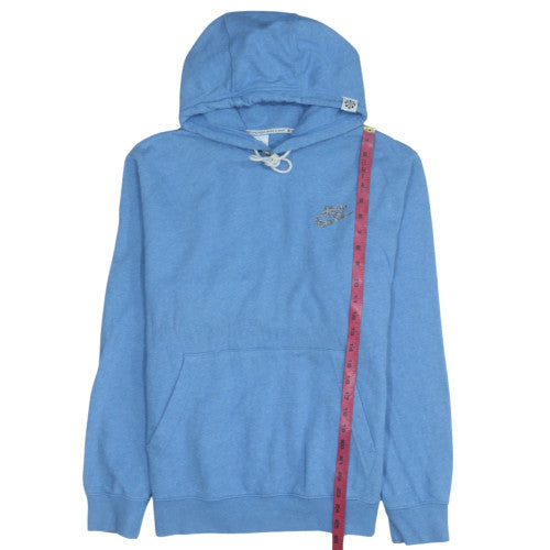 Nike Men's Blue Pullover Hoodie Size L Fleece Graphic Sportswear