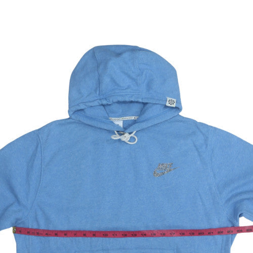 Nike Men's Blue Pullover Hoodie Size L Fleece Graphic Sportswear