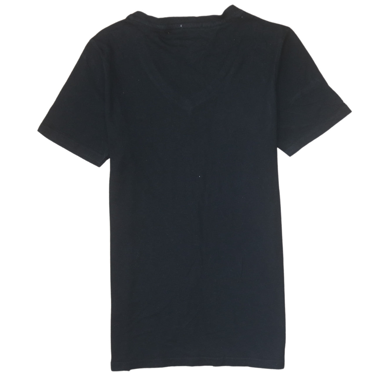 Tommy Hilfiger Denim Men's Black V-Neck Cotton T-Shirt Size S