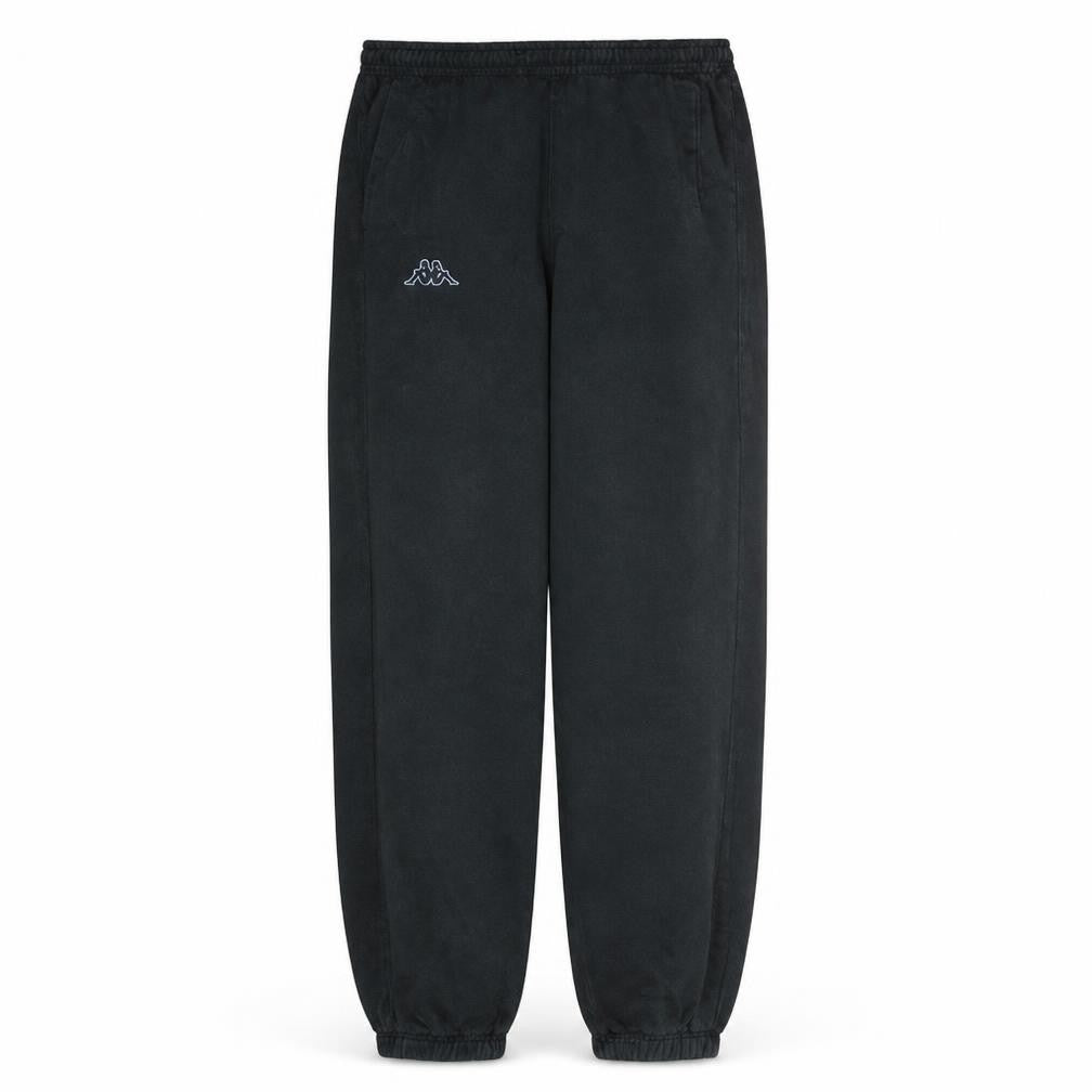 Kappa Men's Black Small Jogger Sweatpants Elastic Waist Comfort Fit