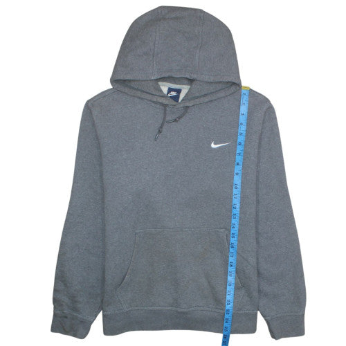 Nike Men's Grey Pullover Hoodie XL Fleece Cotton Blend