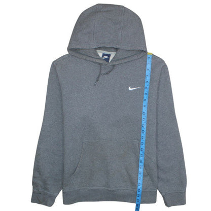 Nike Men's Grey Pullover Hoodie XL Fleece Cotton Blend
