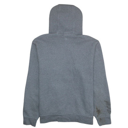 Nike Men's Grey Pullover Hoodie XL Fleece Cotton Blend