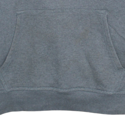 Nike Men's Grey Pullover Hoodie XL Fleece Cotton Blend