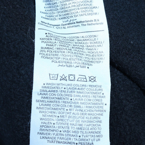 Nike Men’s Black Crew Neck Pullover Sweatshirt M Regular Fit