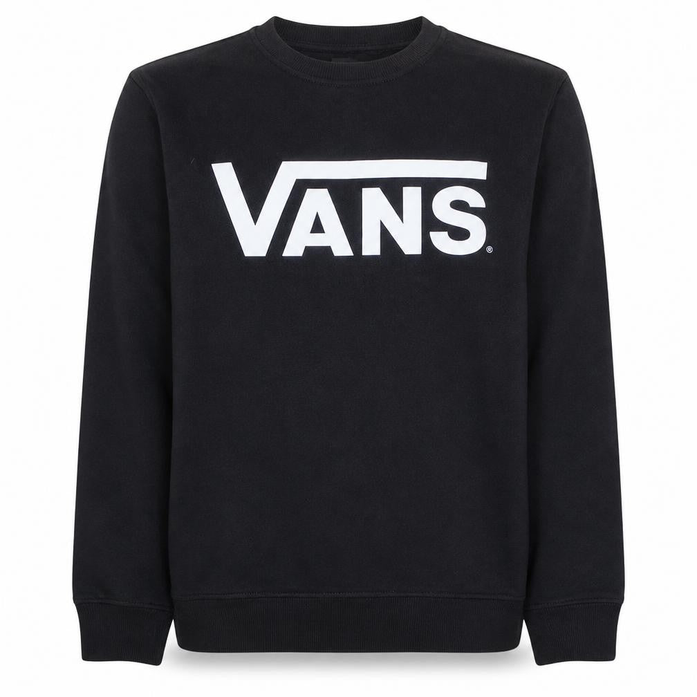 Vans Mens Black XS Pullover Crew Neck Sweatshirt