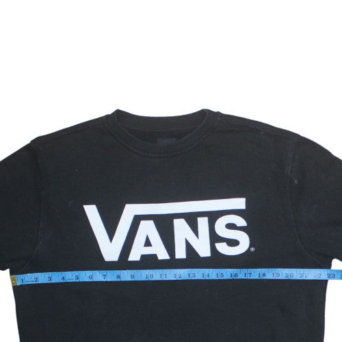 Vans Mens Black XS Pullover Crew Neck Sweatshirt