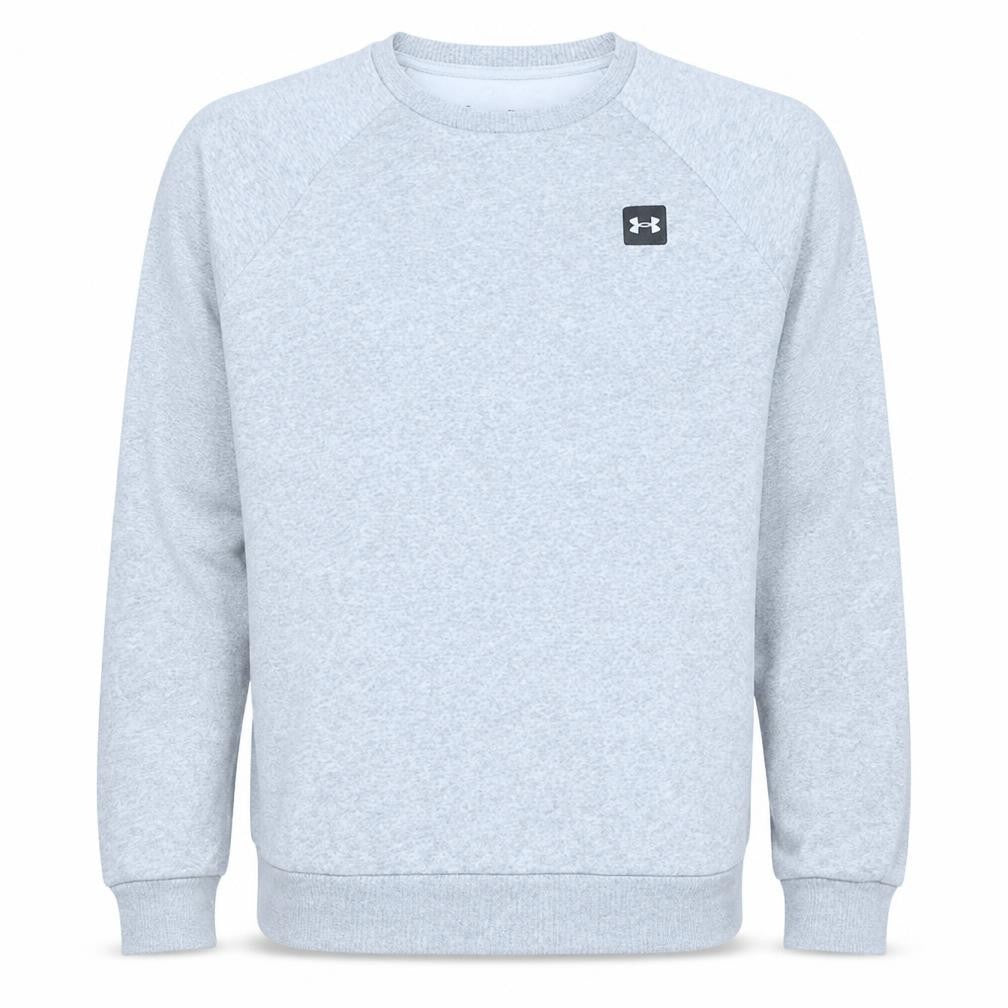 Under Armour Men's Grey Small Pullover Crew Neck Fleece Sweatshirt