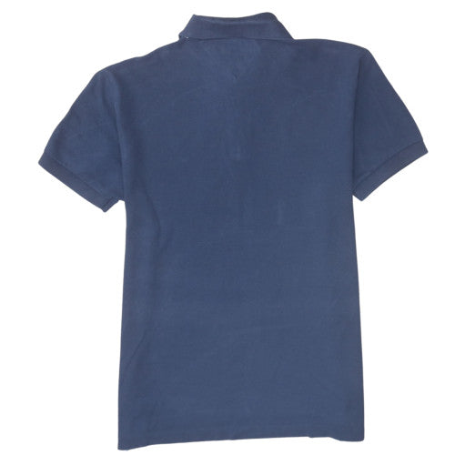 Tommy Hilfiger Men's Blue Regular Fit Cotton Polo Shirt Size S