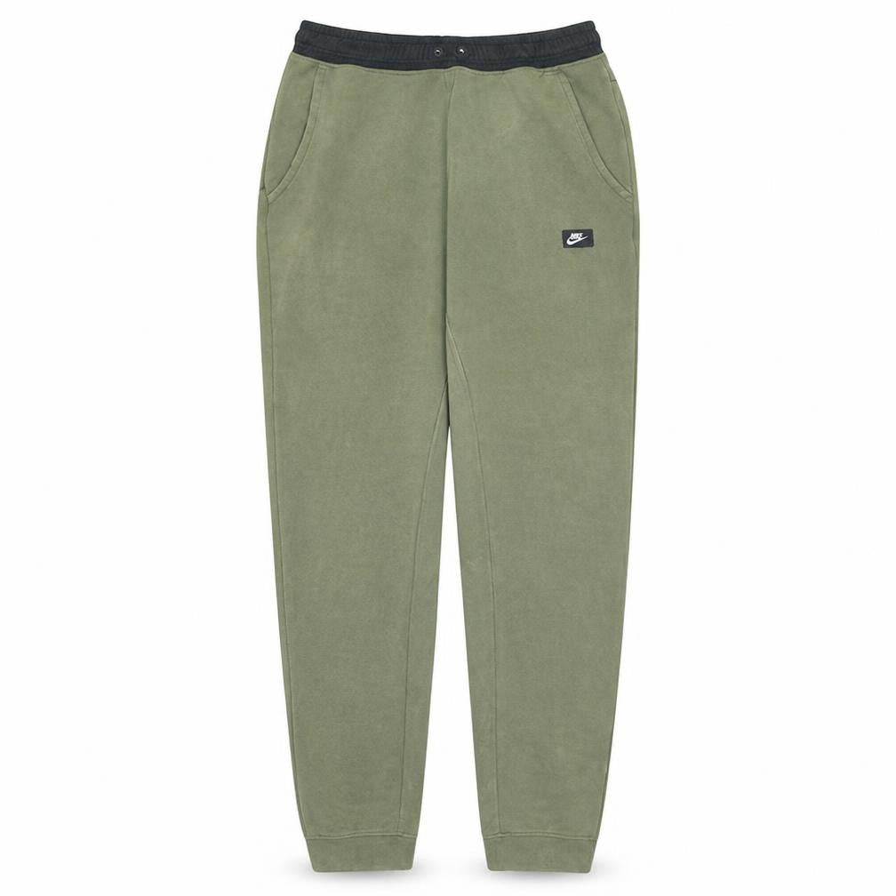 Nike Men's Green Fleece Jogger Trousers Size S Regular Fit
