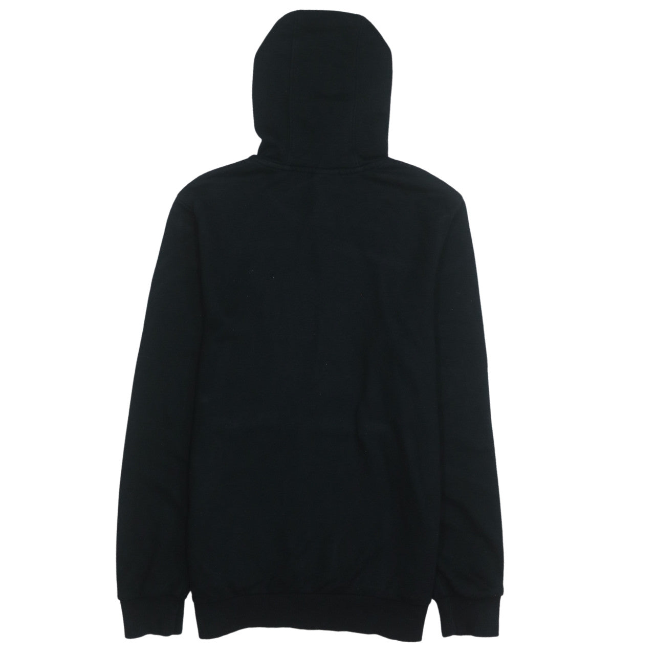 Adidas Boys Black Pullover Hoodie 13-14 Years Cotton Blend Logo Print