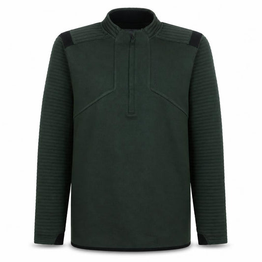 Under Armour Men Green M 1/4 Zip ColdGear Sweatshirt Fleece Top