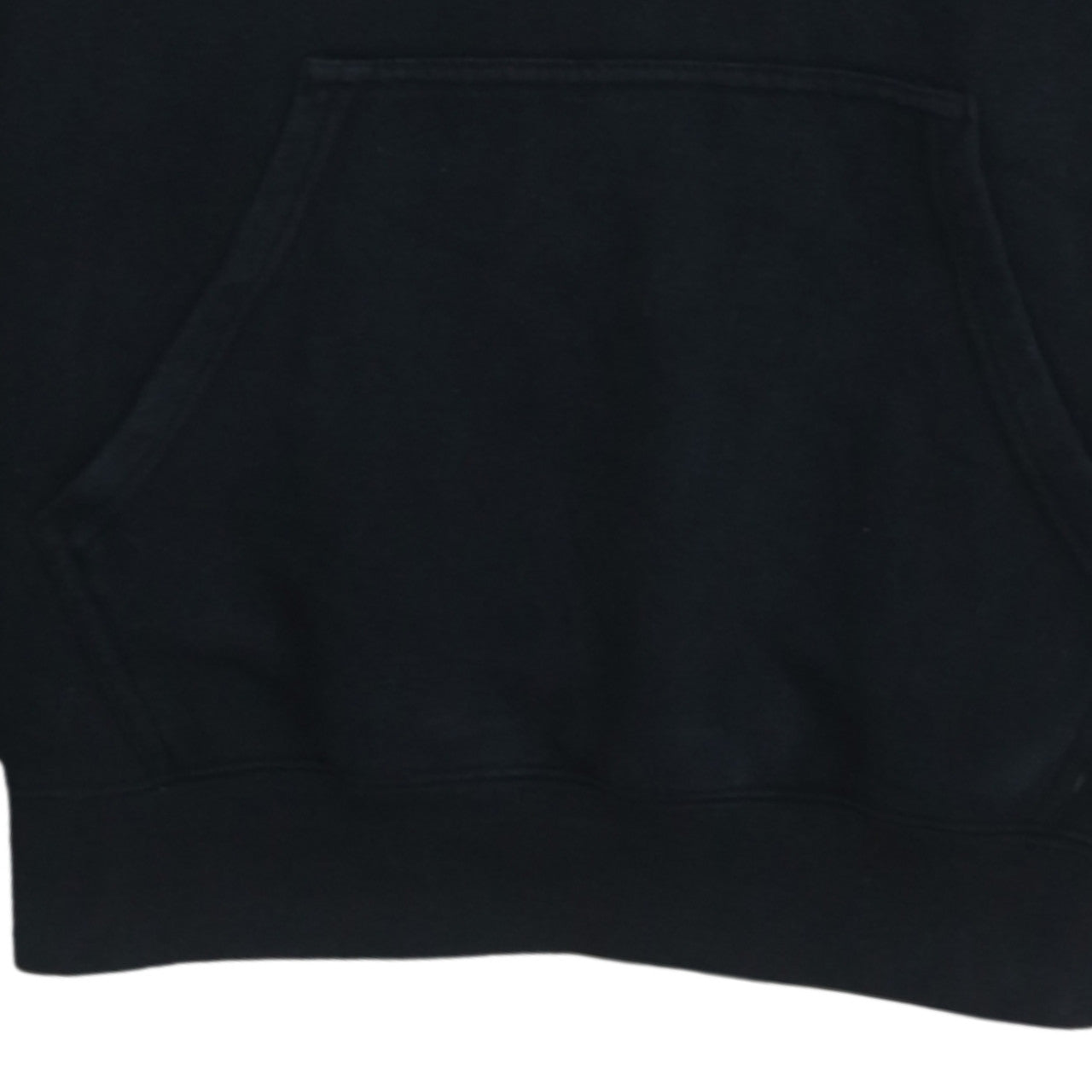 Champion Men's Black Pullover Hoodie Medium Fleece Logo Sweatshirt