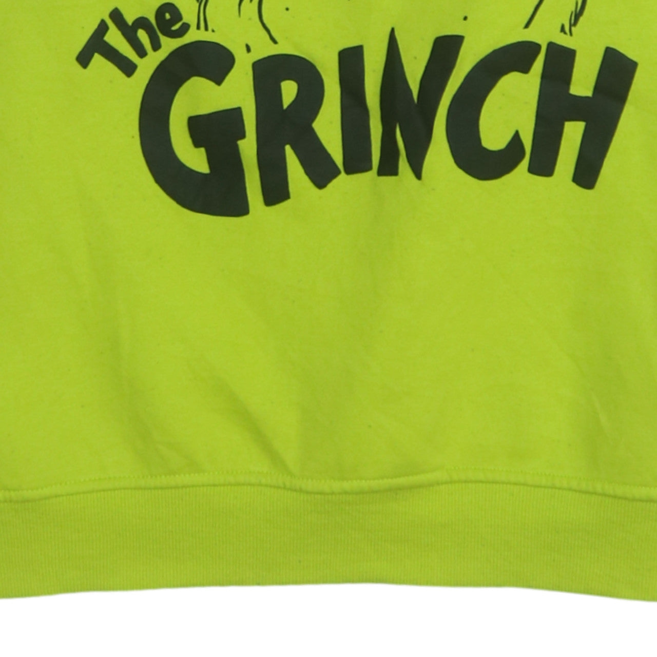 The Grinch Unisex Green Pullover Sweatshirt S Christmas Graphic