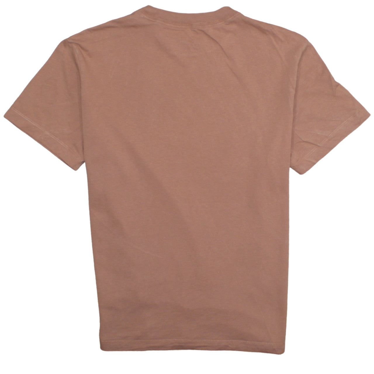 Nike Men's Brown Air Logo Loose Fit Cotton T-Shirt Size S