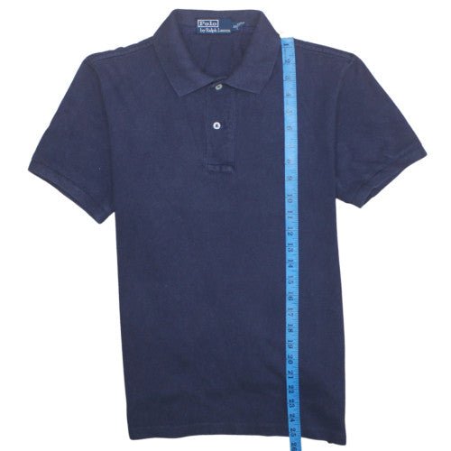 Ralph Lauren Men's Blue Cotton Polo Shirt Size S Regular Fit