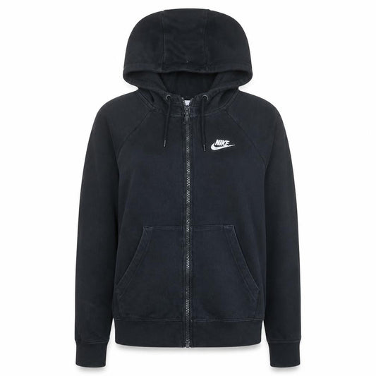 Nike Women's Black Small Full Zip Hoodie Sweatshirt Sportswear