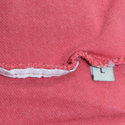 Napapijri Mens Pink Short Sleeve Slim Fit Polo Shirt Size L