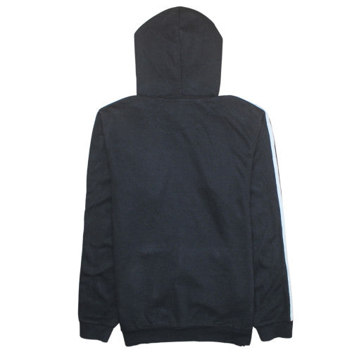 Adidas Men's Black Pullover Hoodie M Sports Fleece Sweatshirt