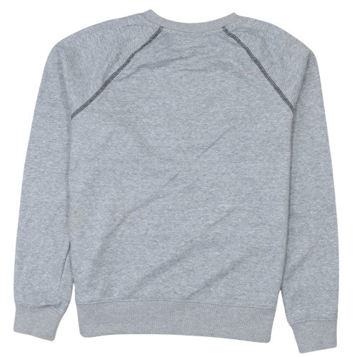 Fila Men's Grey Crew Neck Pullover Sweatshirt Size M