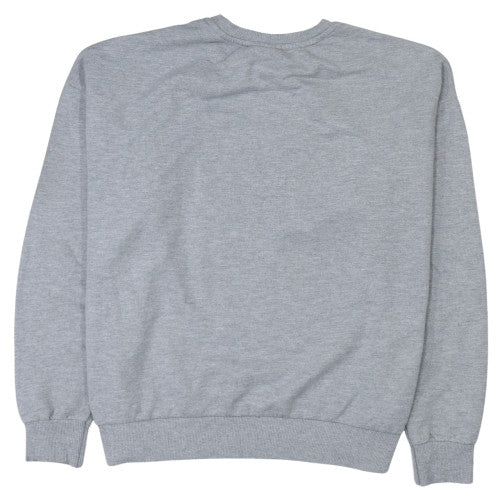 Disney Women Grey Lilo & Stitch Graphic Pullover Sweatshirt Size L