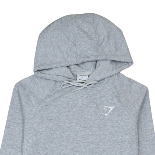 Gymshark Men's Grey XS Pullover Hoodie Slim Fit Lightweight