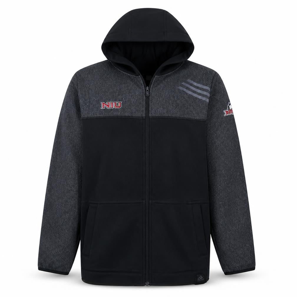Adidas Men’s Black NIU Full Zip Hoodie L Regular Fit Polyester